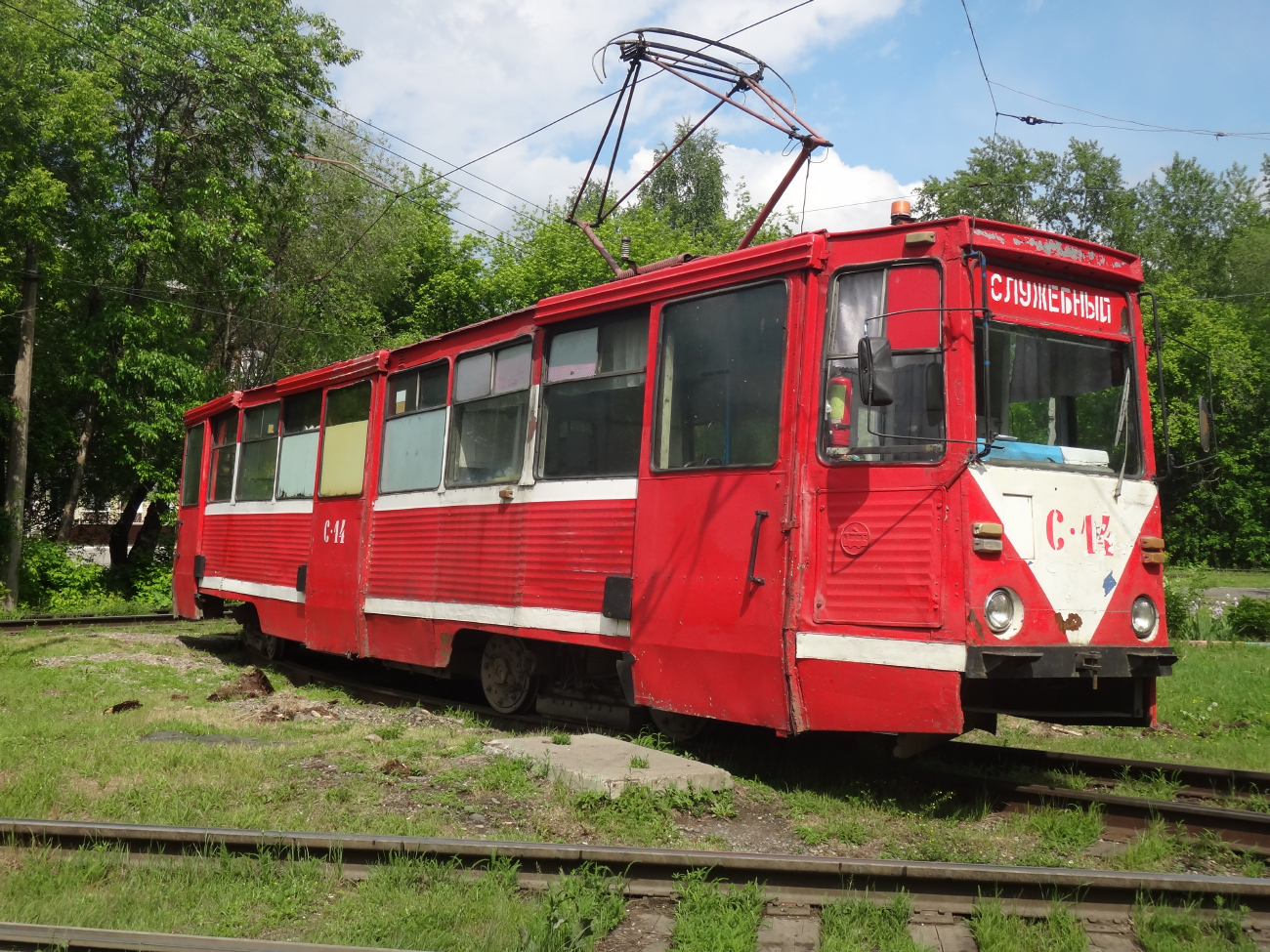 Новокузнецк, 71-605 (КТМ-5М3) № С-14