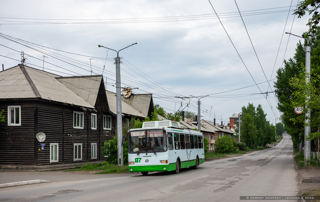 Ленинск-Кузнецкий, ЛиАЗ-5280 № 87
