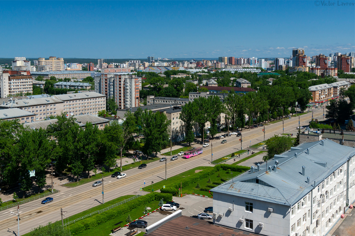 Perm — Tramway Lines and Infrastructure