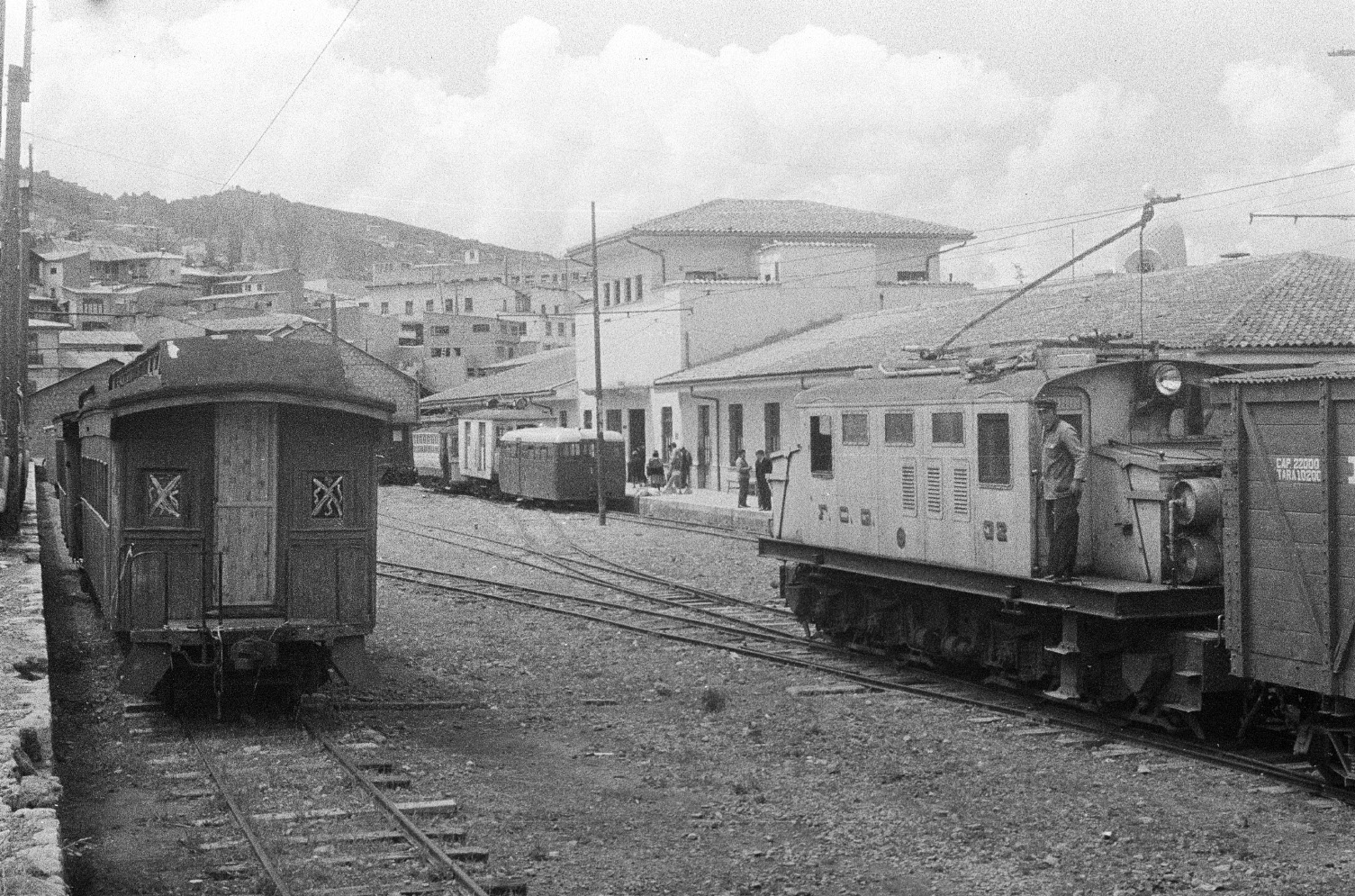 Ла-Пас — Старые фотографии — Фото — Городской электротранспорт