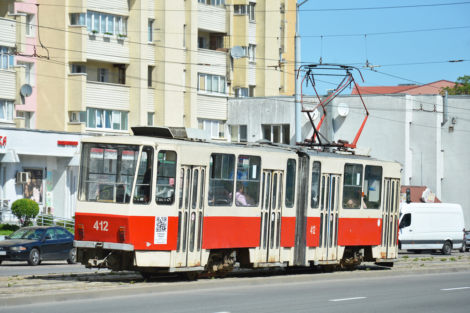 Калининград, Tatra KT4SU № 412