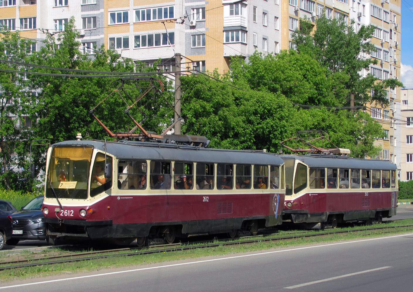 Нижний Новгород, Tatra T3SU КВР ТРЗ № 2612