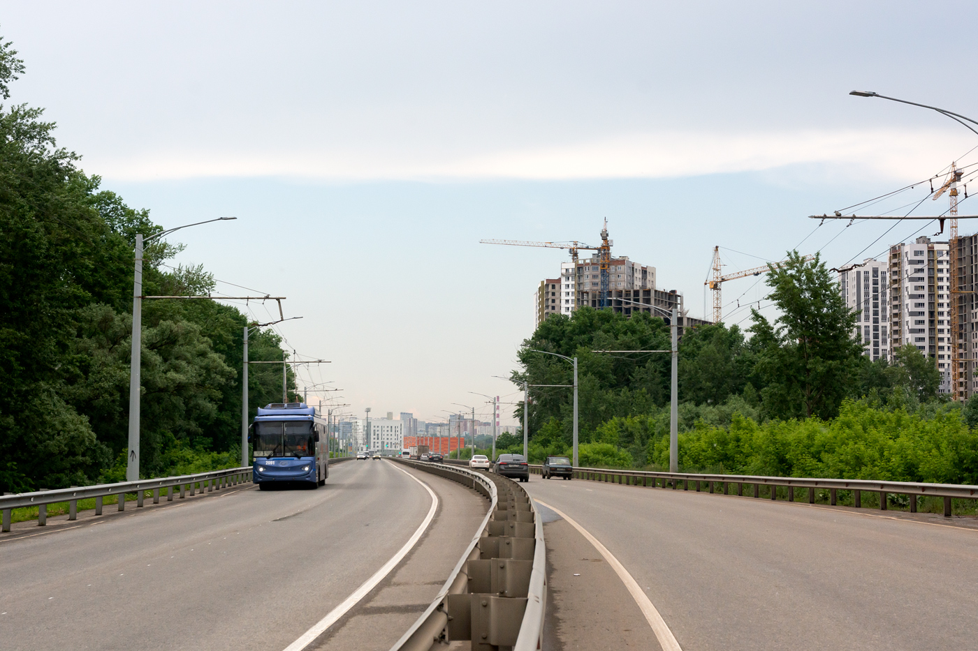 Ufa — Trolleybus network — South