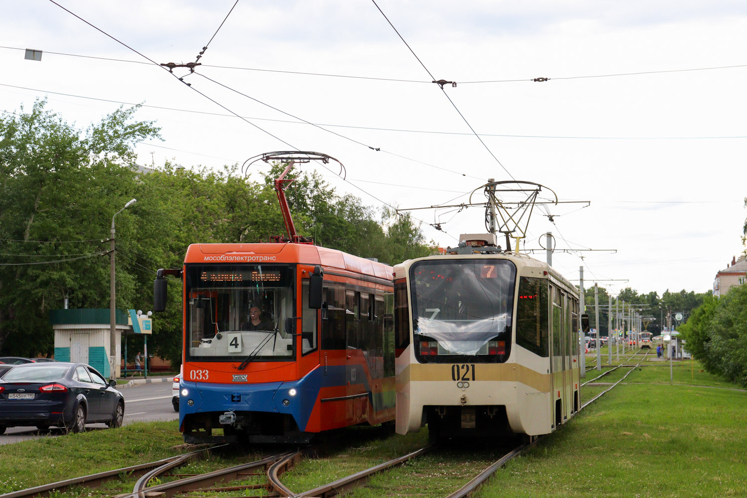 Коломна, 71-619КТ № 021 — Фото — Городской электротранспорт