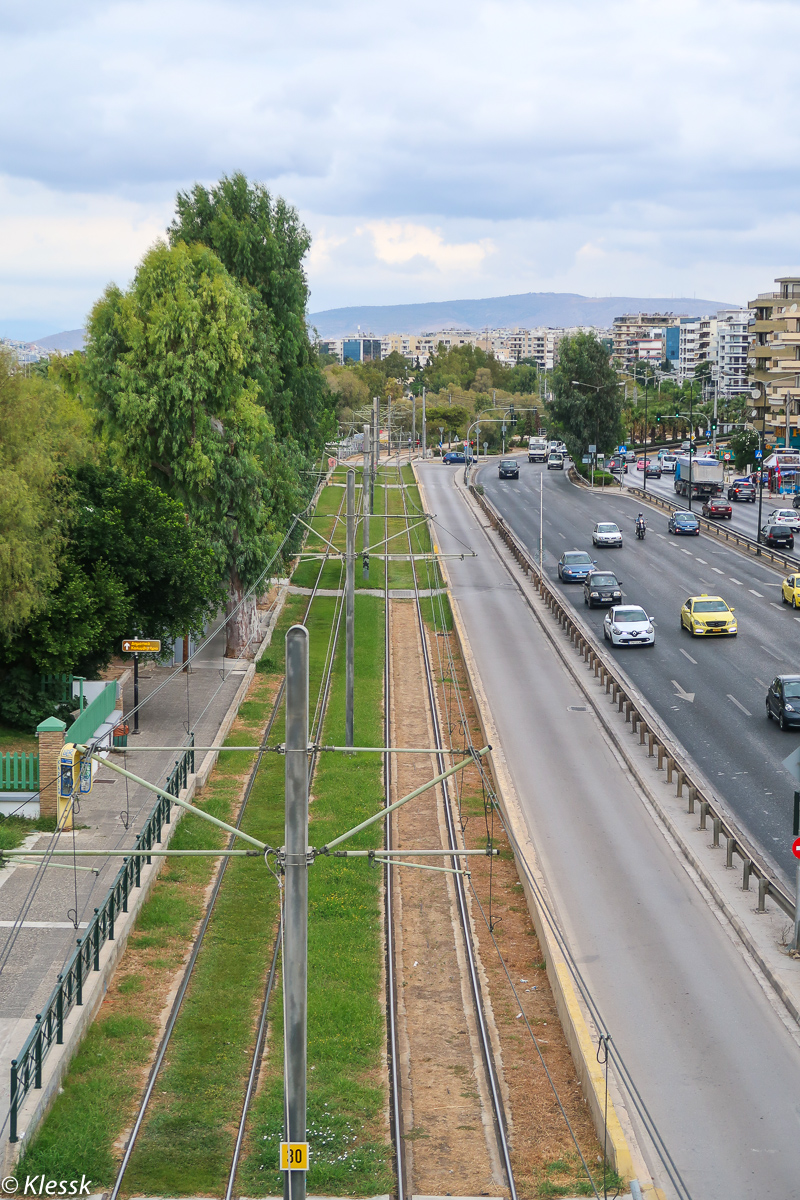 Афины — Трамваи – линии и инфраструктура