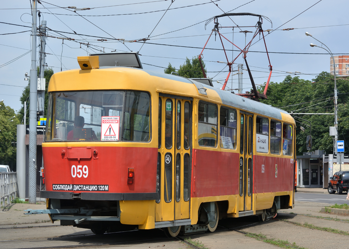 Краснодар, Tatra T3SU № 059