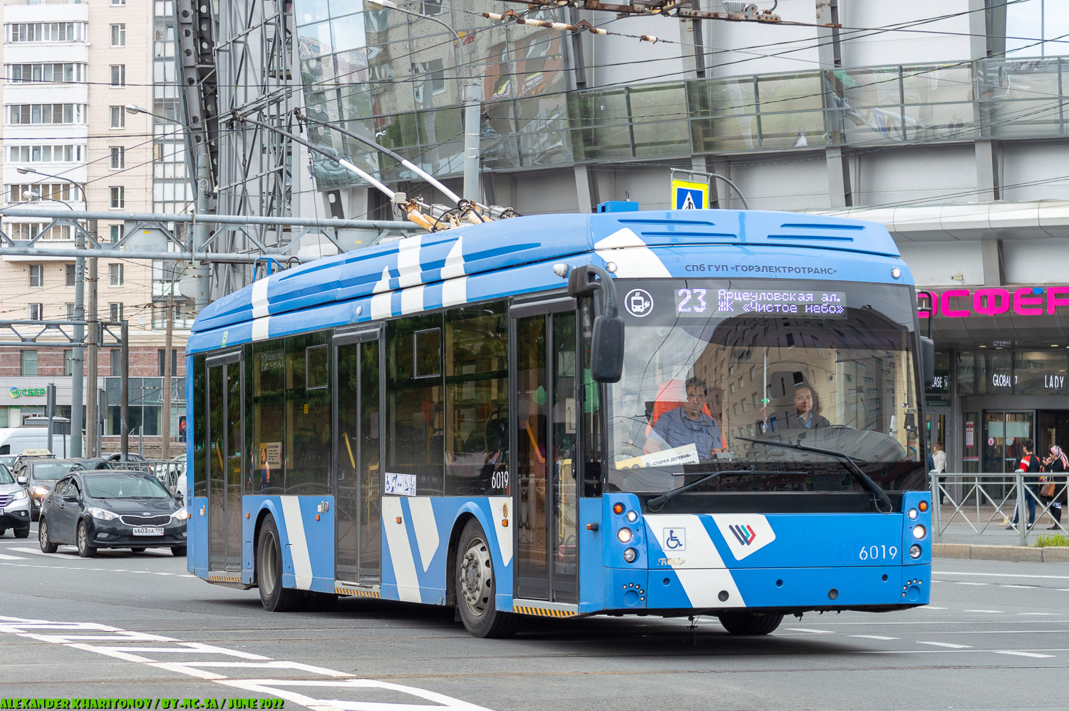 Санкт-Петербург, Тролза-5265.08 «Мегаполис» № 6019