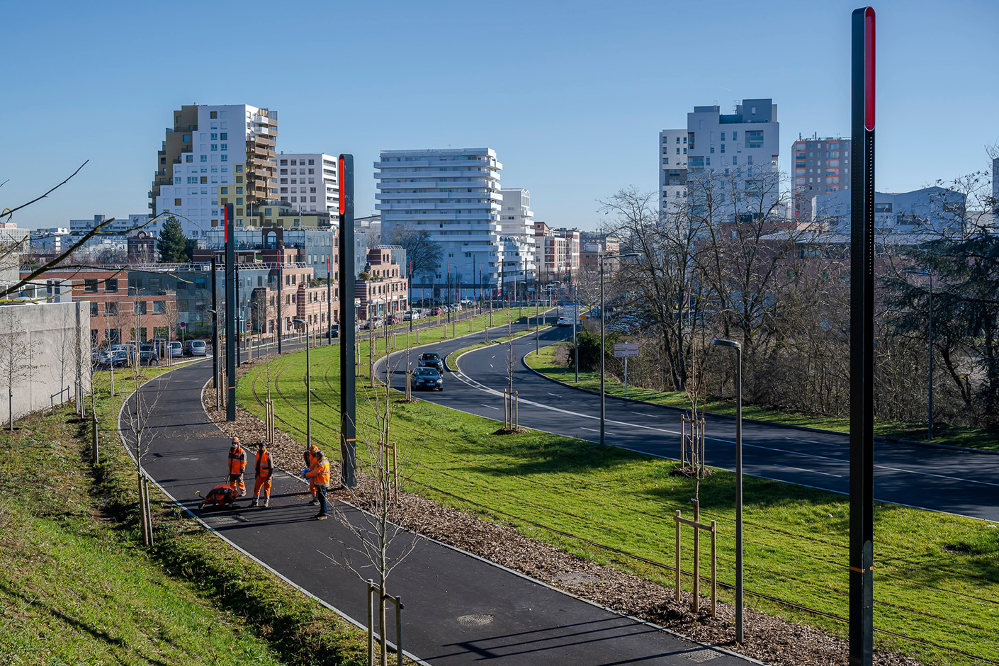 Париж -  Версаль -  Ивелин — Tram line T12; Париж -  Версаль -  Ивелин — Строительство новых трамвайных линий