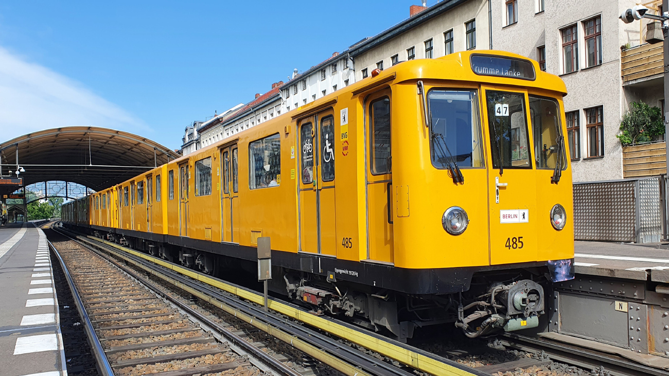 Берлин, BVG A3E № 485