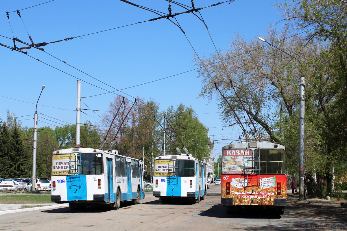 Rubtsovsk, ZiU-682G [G00] № 109; Rubtsovsk, ZiU-682V [V00] № 88; Rubtsovsk, ST-682G № 67; Rubtsovsk — Miscellaneous photos