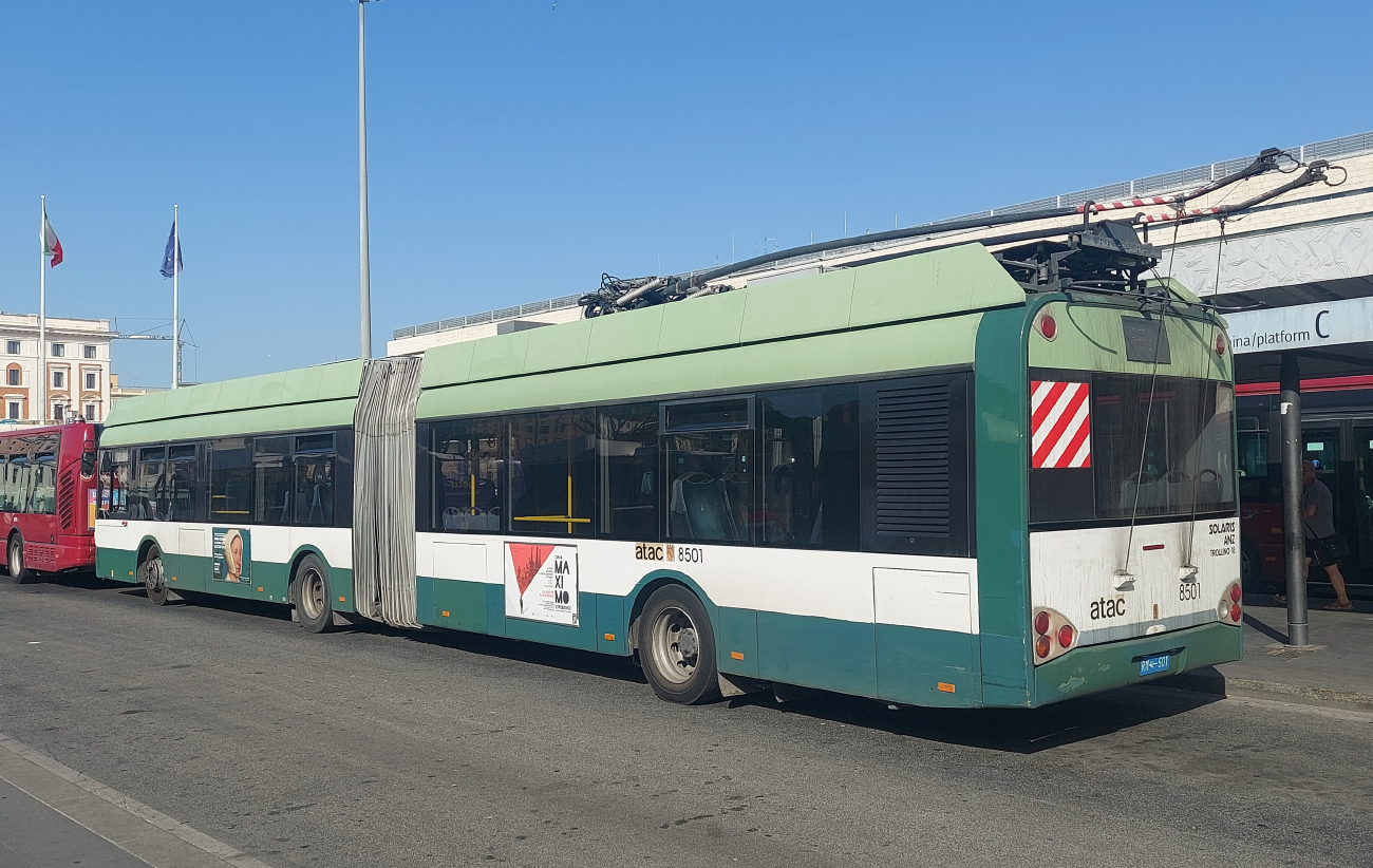 Рим, Solaris Trollino II 18 Ganz № 8501