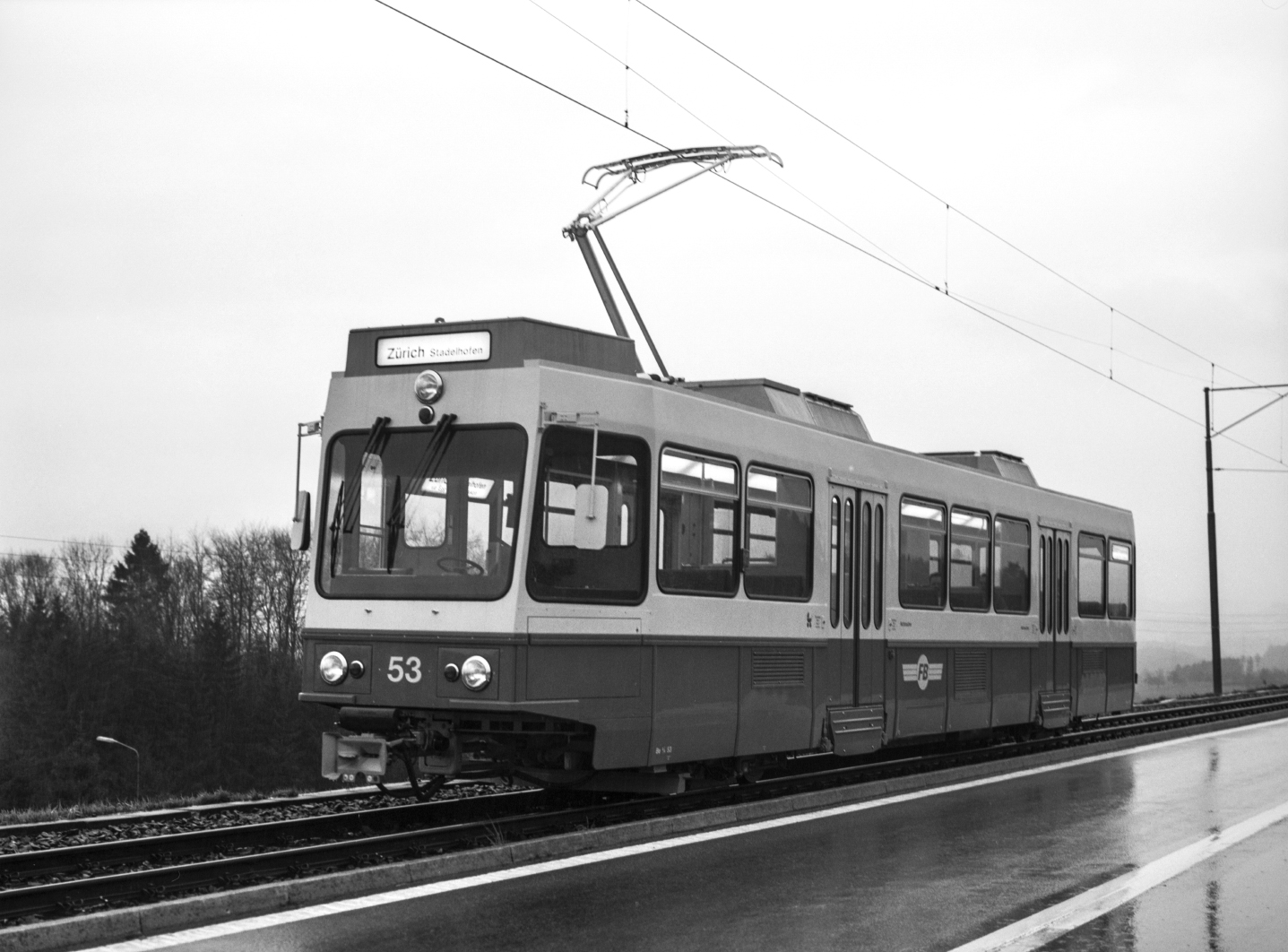 Цюрих, SWP/SIG/ABB Be 4/4 № 53; Цюрих — Forchbahn; Цюрих — Старые фотографии
