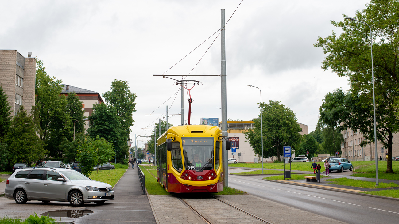 Даугавпилс, 71-911E «City Star» № 015; Даугавпилс — Трамвайные линии и инфраструктура