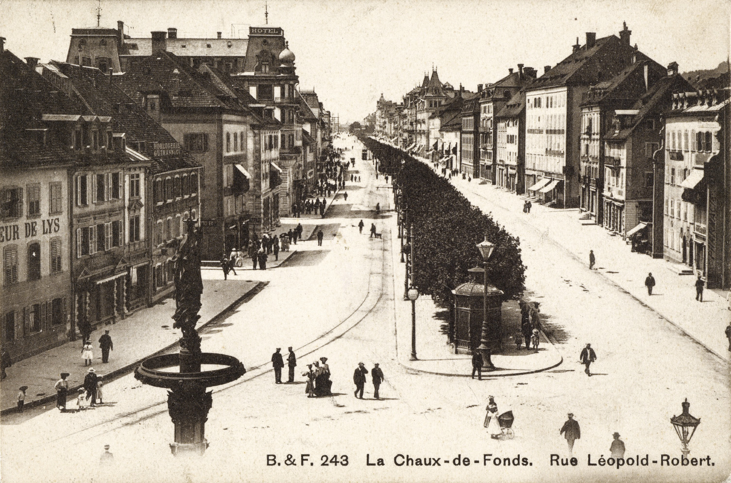 Ла-Шо-де-Фон — Старые фотографии