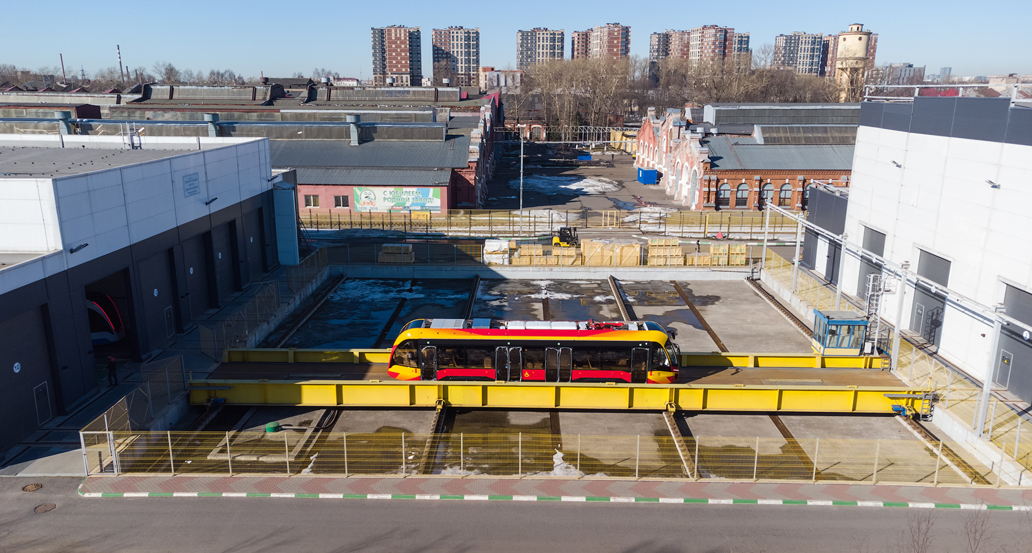 Санкт Петербург — Новые трамвайные вагоны