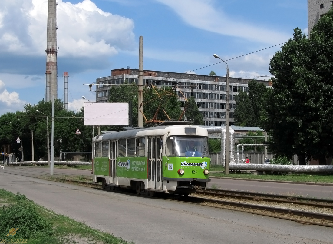 Харьков, Tatra T3SU № 3095