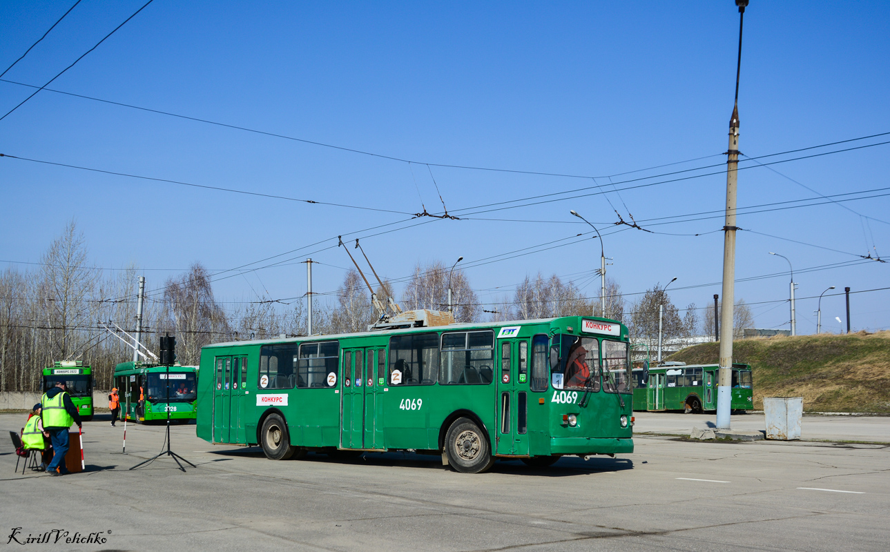 Новосибирск, ЗиУ-682Г [Г00] № 4069; Новосибирск — Конкурс водительского мастерства водителей троллейбуса 2022