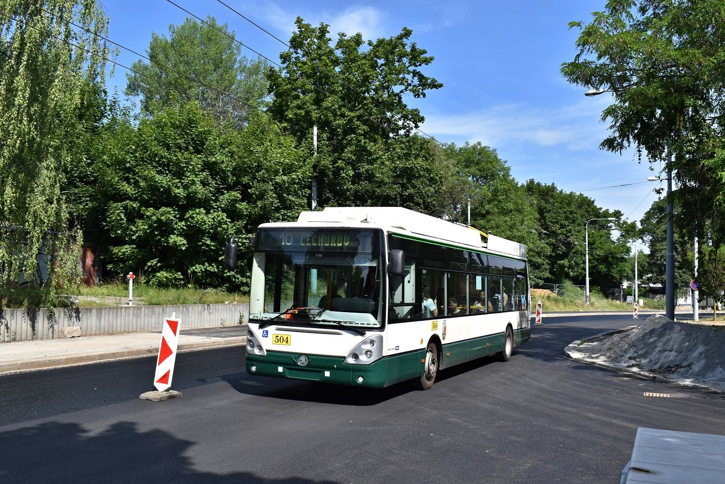 Plzeň, Škoda 24Tr Irisbus Citelis č. 504