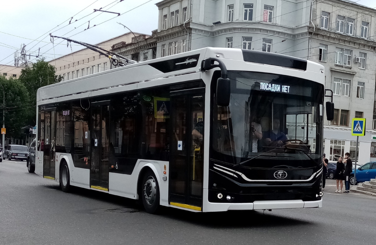 Engels — Products of LLC "PC Transport systems"; Saratov — Trolleybus test drives