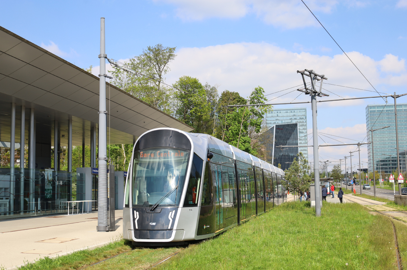 Luxembourg, CAF Urbos 3 nr. 114