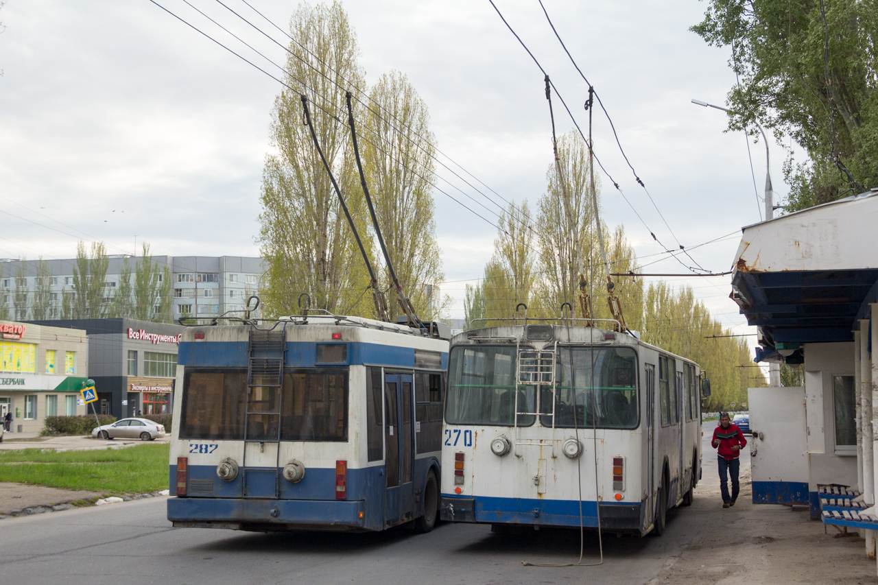 Балаково, ЗиУ-682Г-016 (018) № 270; Балаково — Троллейбусные линии и инфраструктура