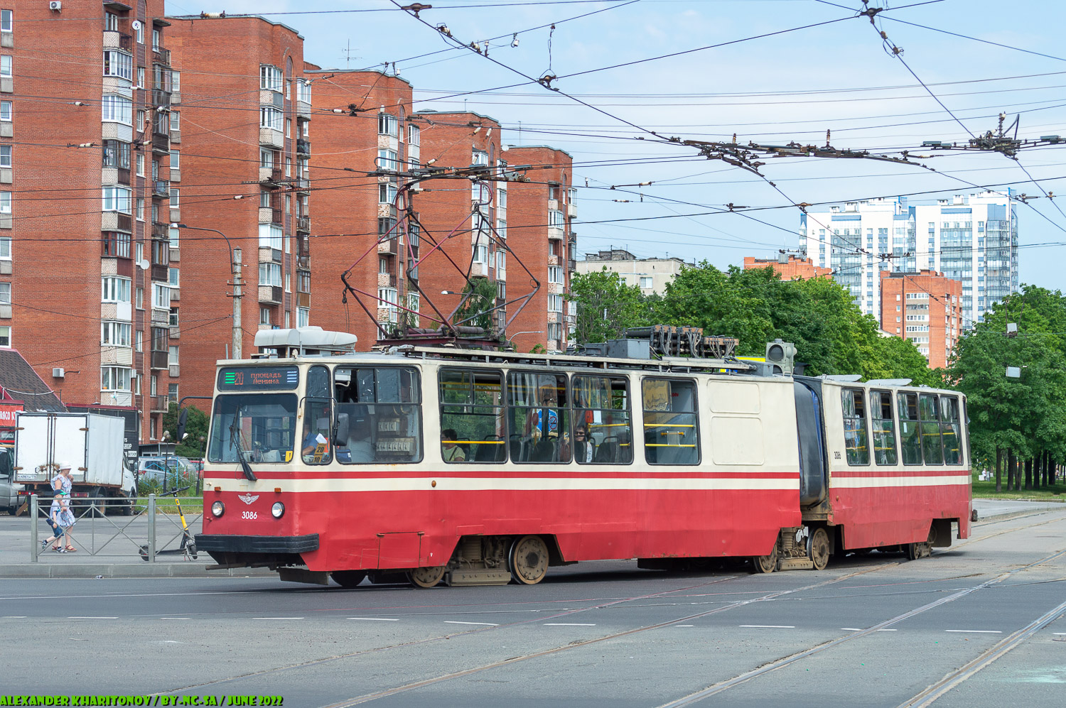 Санкт-Петербург, ЛВС-86К № 3086