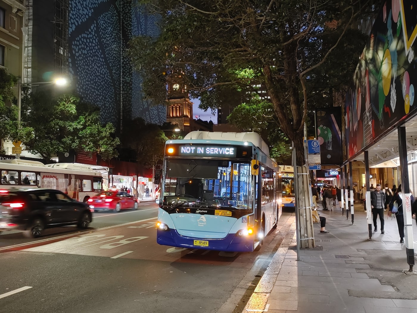 Sydney, Gemilang Eco City Bus N°. 8549