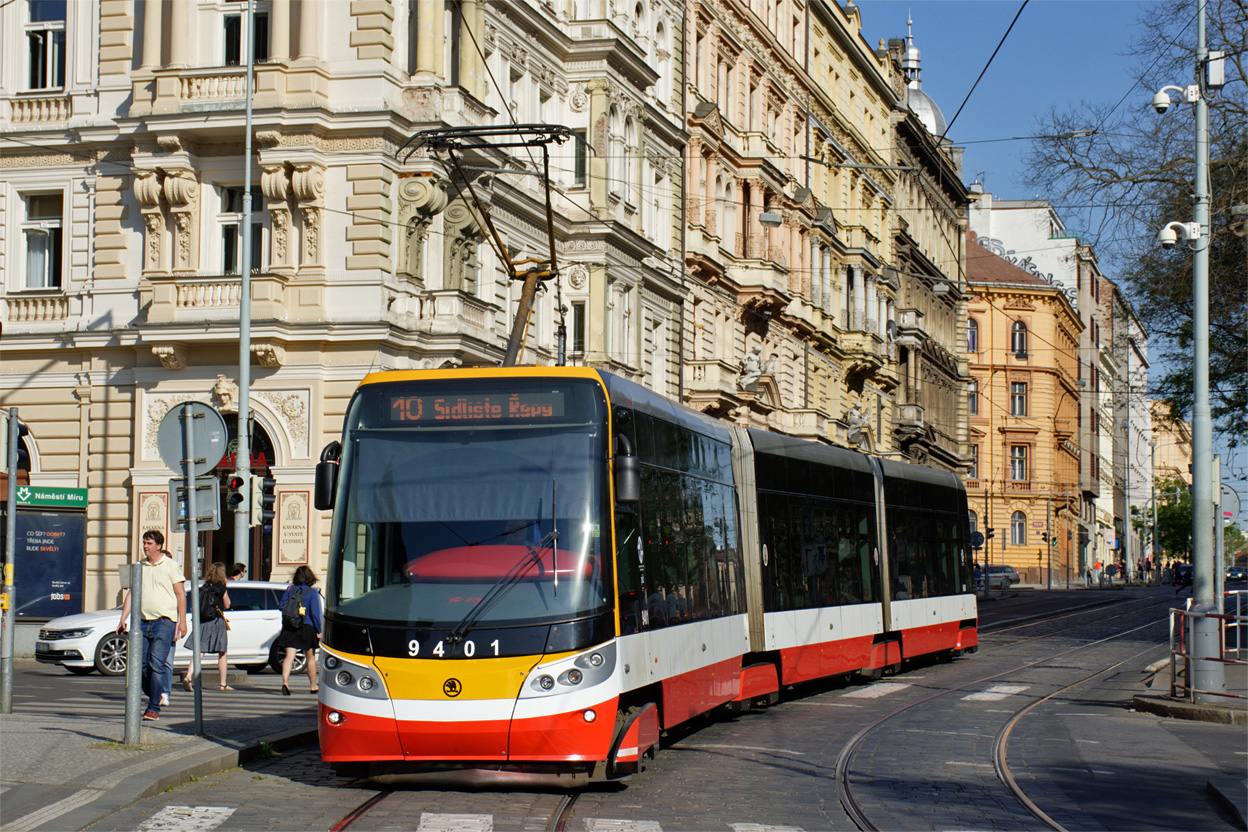 Прага, Škoda 15T6 ForCity Alfa Praha № 9401