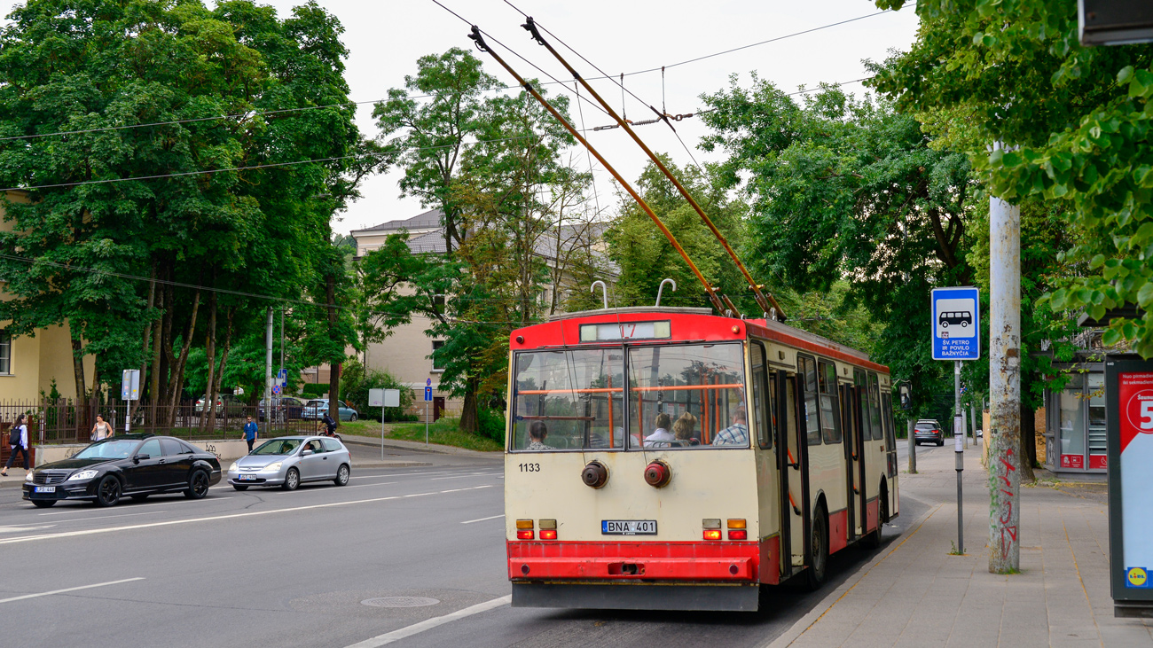 Вильнюс, Škoda 14Tr13/6 № 1133