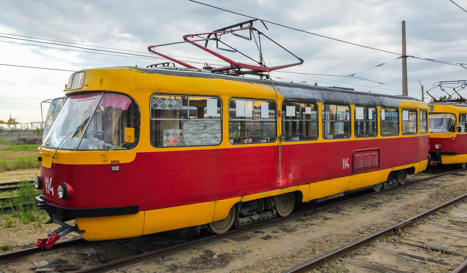 Волжский, Tatra T3SU № 114; Волжский — Трамвайное депо