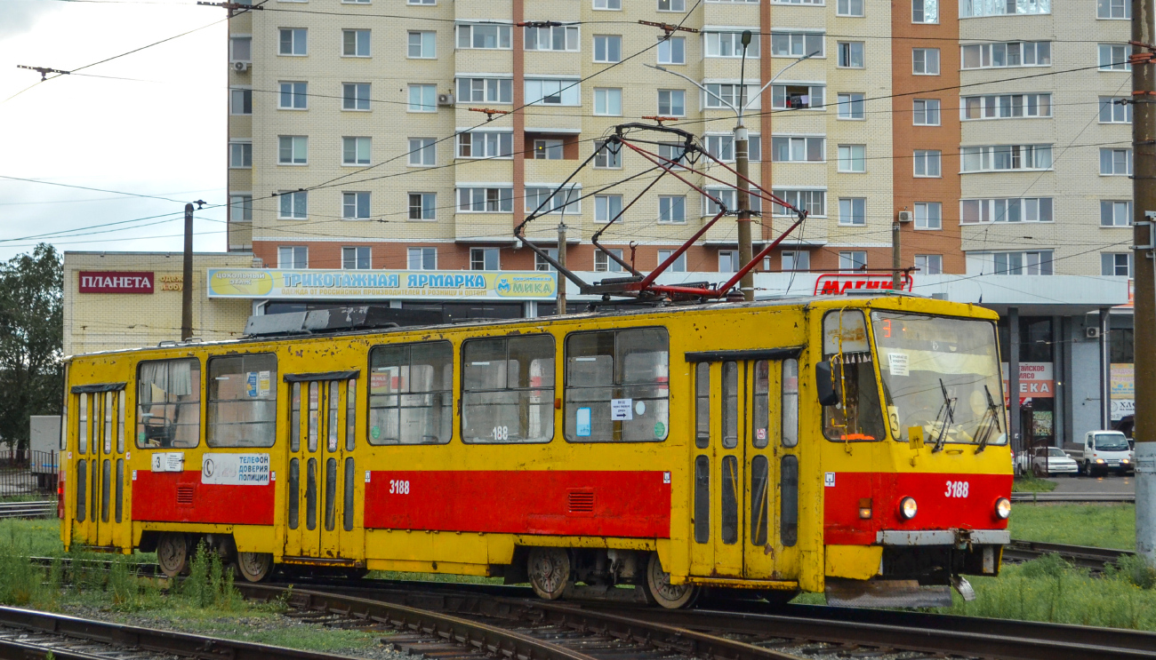Барнаул, Tatra T6B5SU № 3188