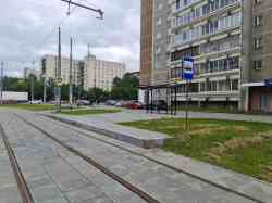 Yekaterinburg — The construction of a tram line Ekaterinburg — Verhnyaya Pyshma; Verkhniaya Pyshma — 