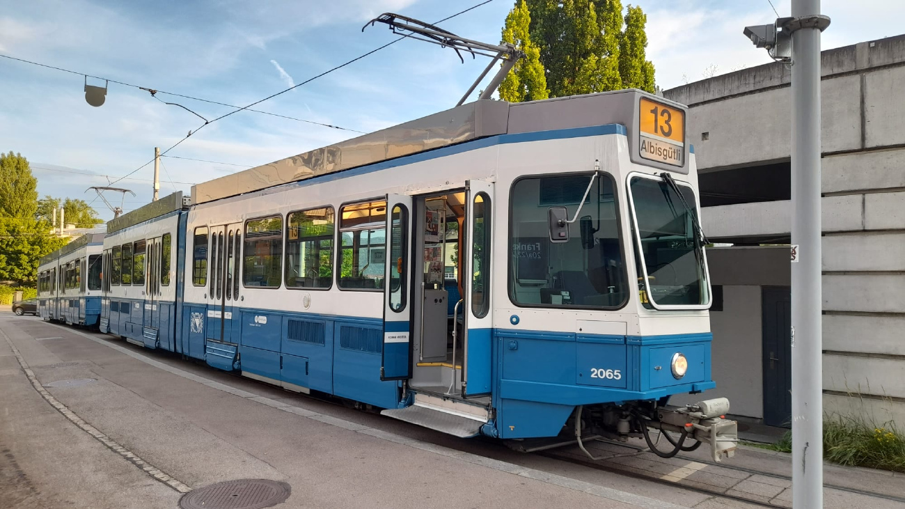 Цюрих, SWP/SIG/BBC Be 4/6 "Tram 2000" № 2065