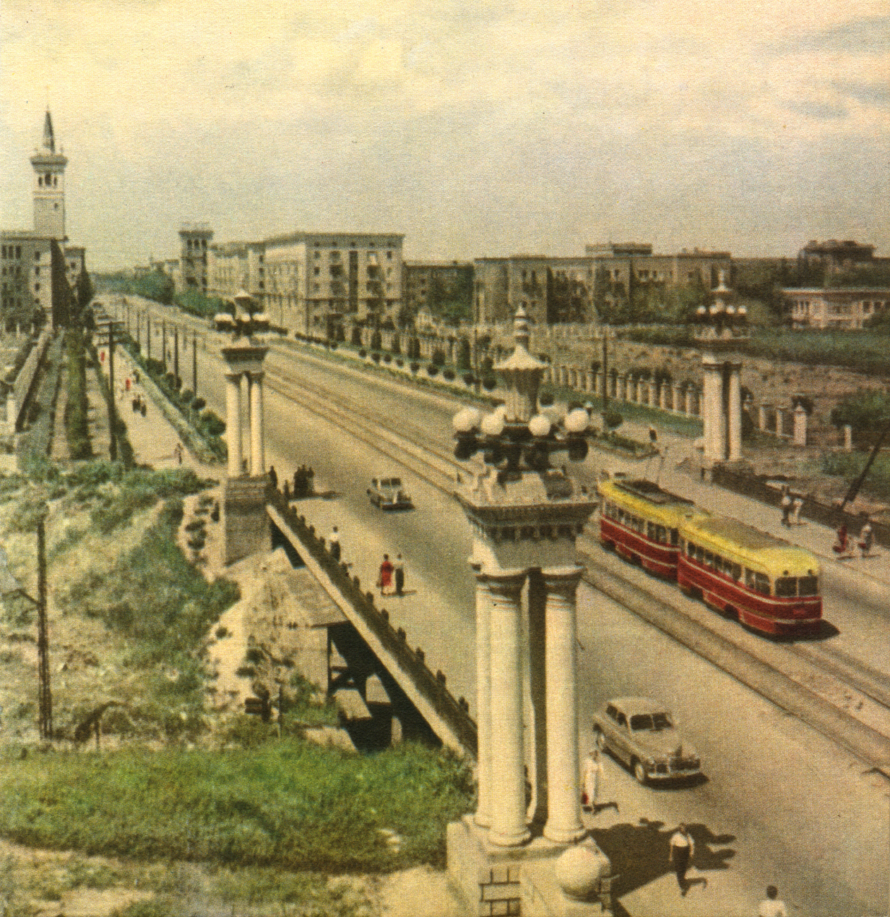 Запорожье — Неопознанные трамваи: КТМ-1, КТП-1; Запорожье — Трамвайная линия на проспекте Ленина (Соборном)