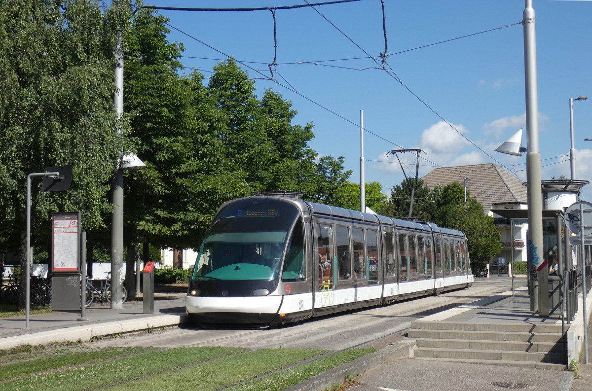 Страсбург, Bombardier Eurotram (Flexity Outlook) № 1040