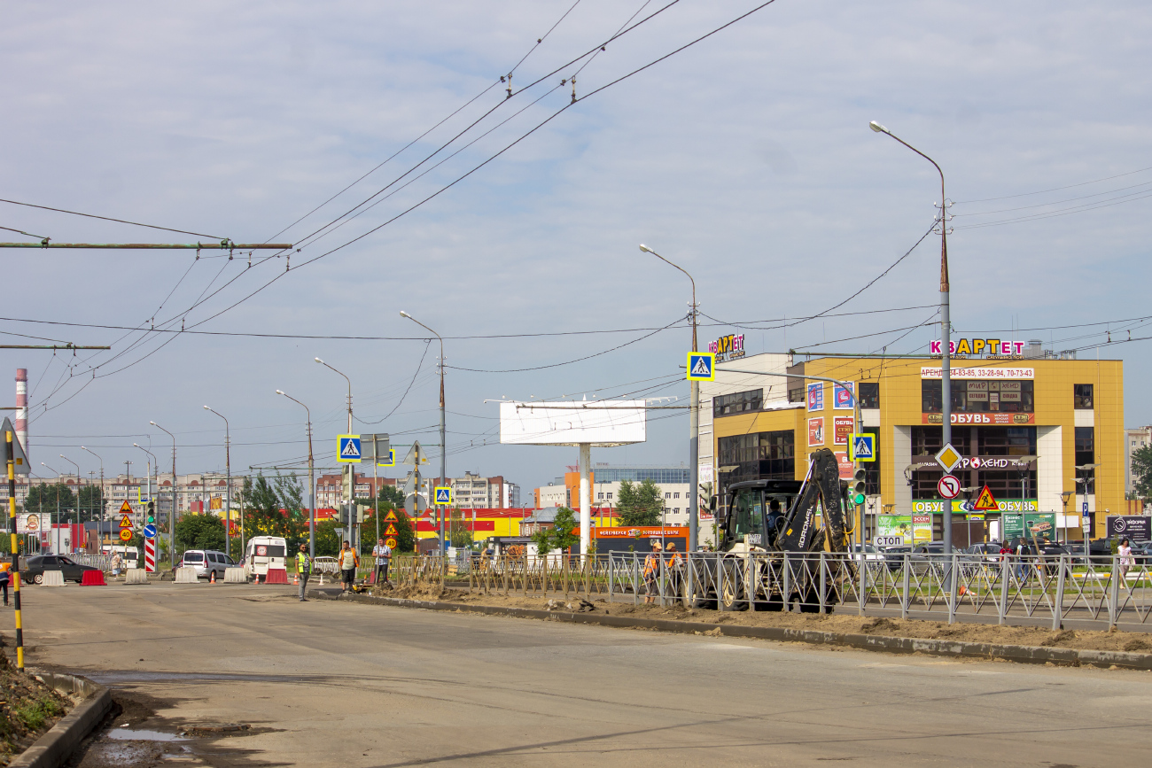 Йошкар-Ола — Троллейбусные линии и инфраструктура