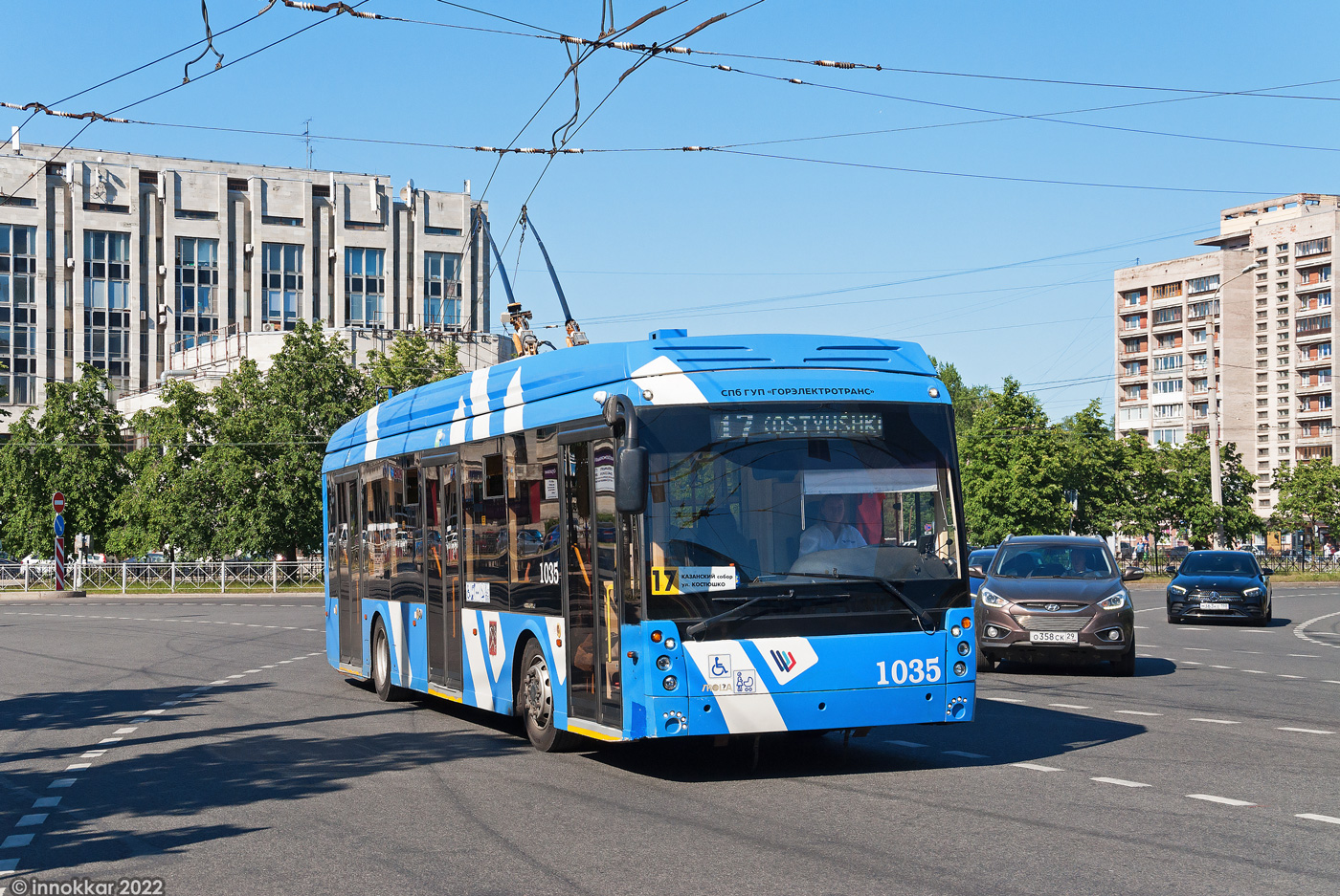 Санкт-Петербург, Тролза-5265.08 «Мегаполис» № 1035