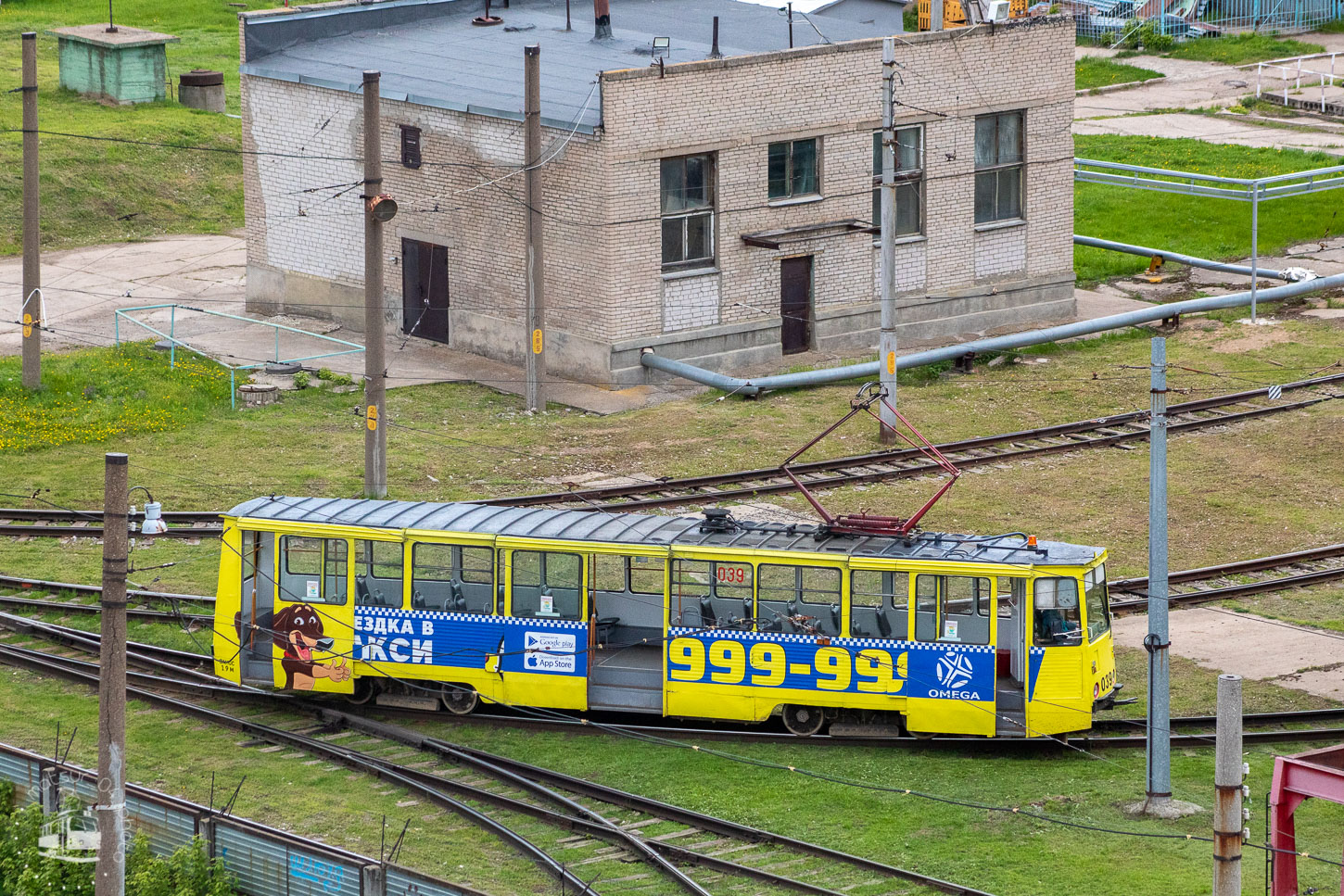 Набережные Челны, 71-605 (КТМ-5М3) № 039; Набережные Челны — Территория депо