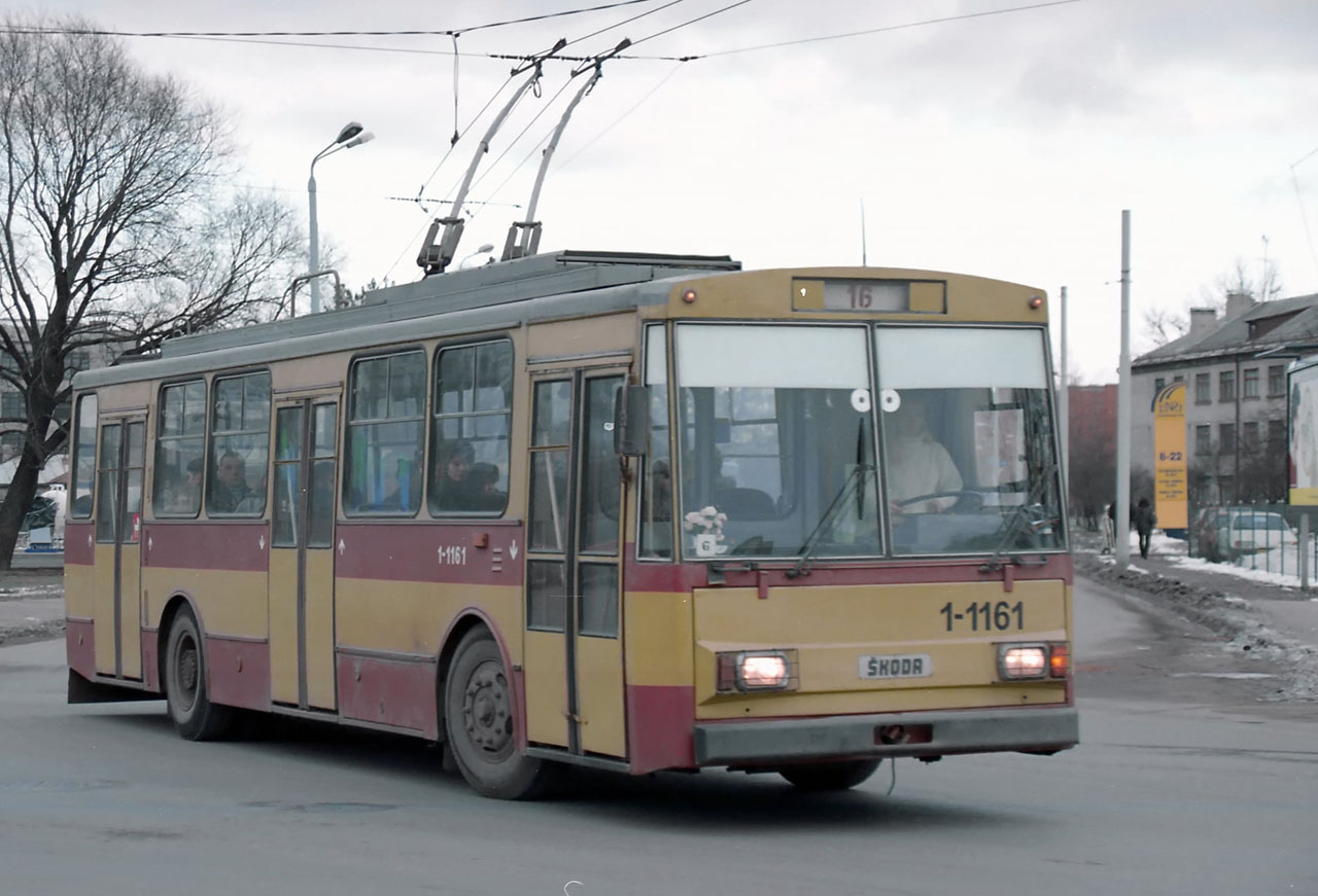 Рига, Škoda 14Tr02/6 № 1-1161