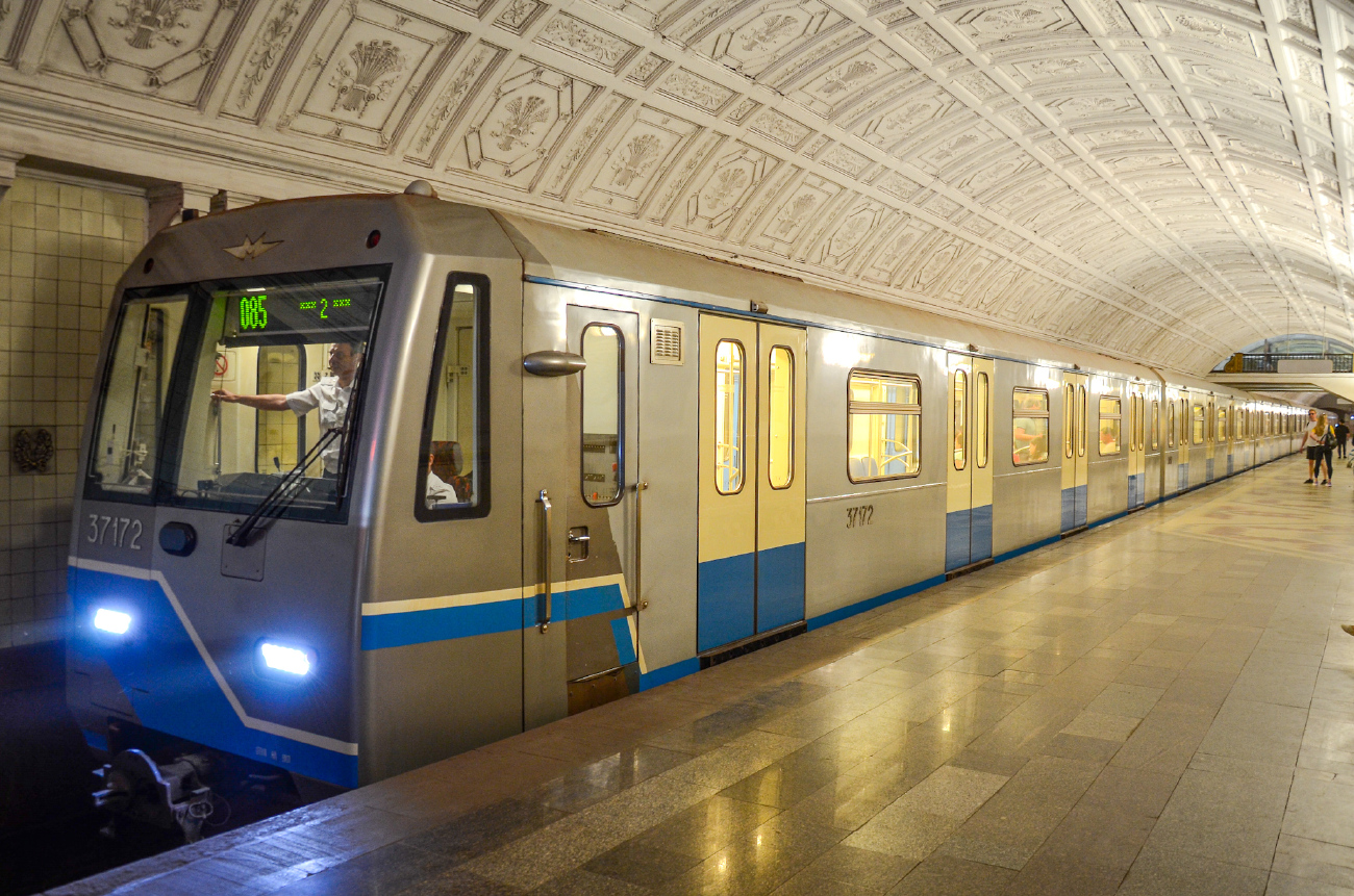 Москва, 81-760 № 37172; Москва — Парад поездов ко дню Московского транспорта 9 — 10 июля 2022