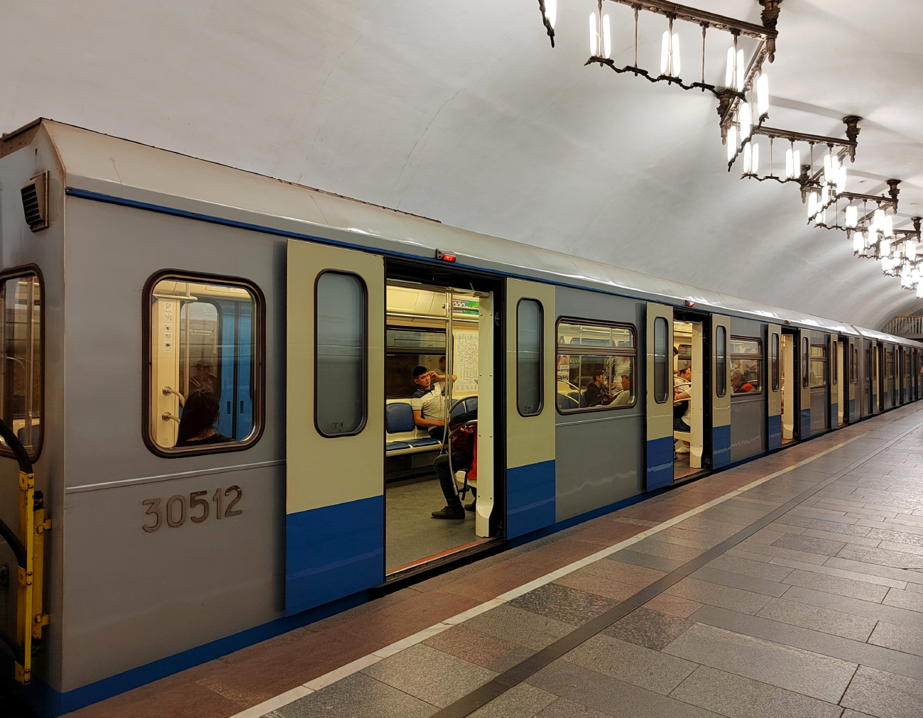 Moskau, 81-761 (MVM) Nr. 30512; Moskau — Train Parade on the Moscow transport day 09/07/2022 — 10/07/2022