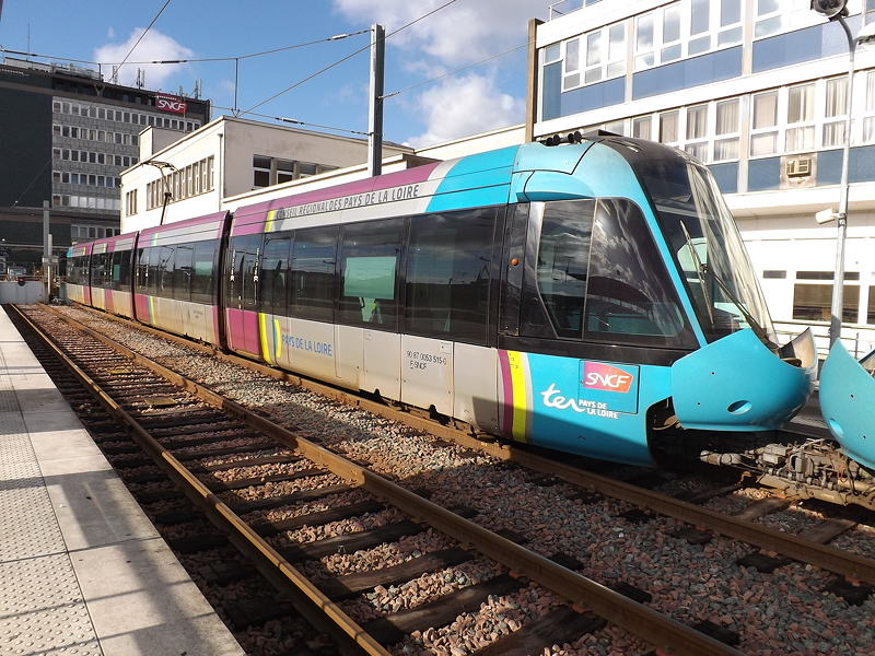 Nantes, Alstom Citadis Dualis nr. TT108