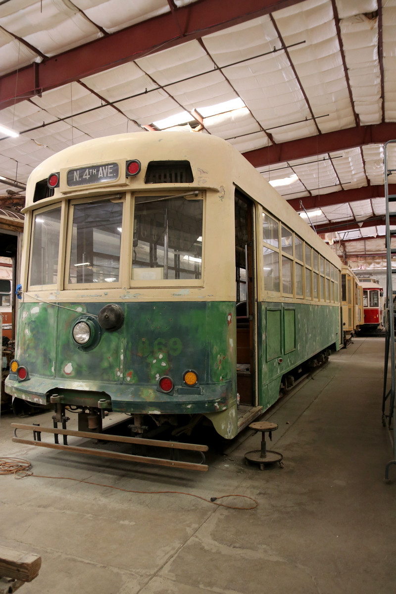 Тусон, Четырёхосный моторный вагон № 869; Тусон — Музейная коллекция Old Pueblo Trolley