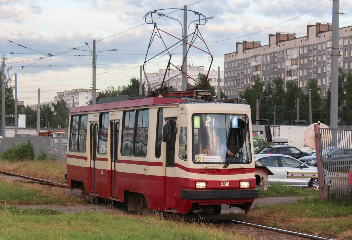 Санкт-Петербург, 71-134К (ЛМ-99К) № 3318