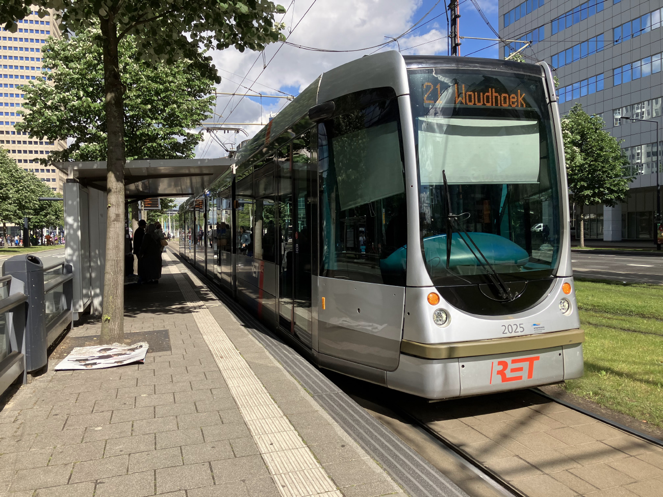 Роттердам, Alstom Citadis 302 № 2025