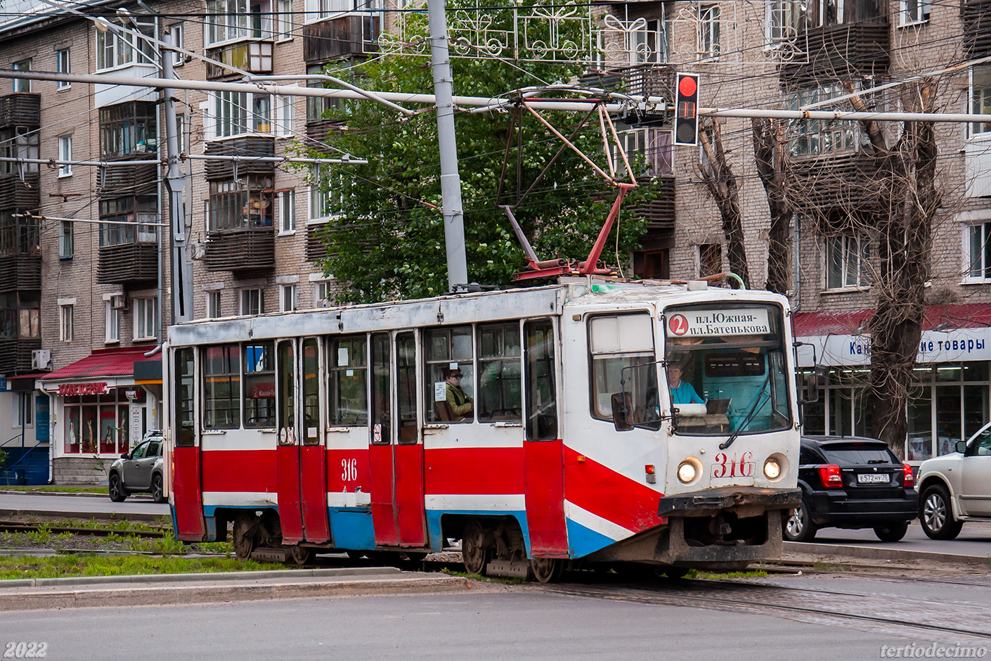 Томск, 71-608КМ № 316