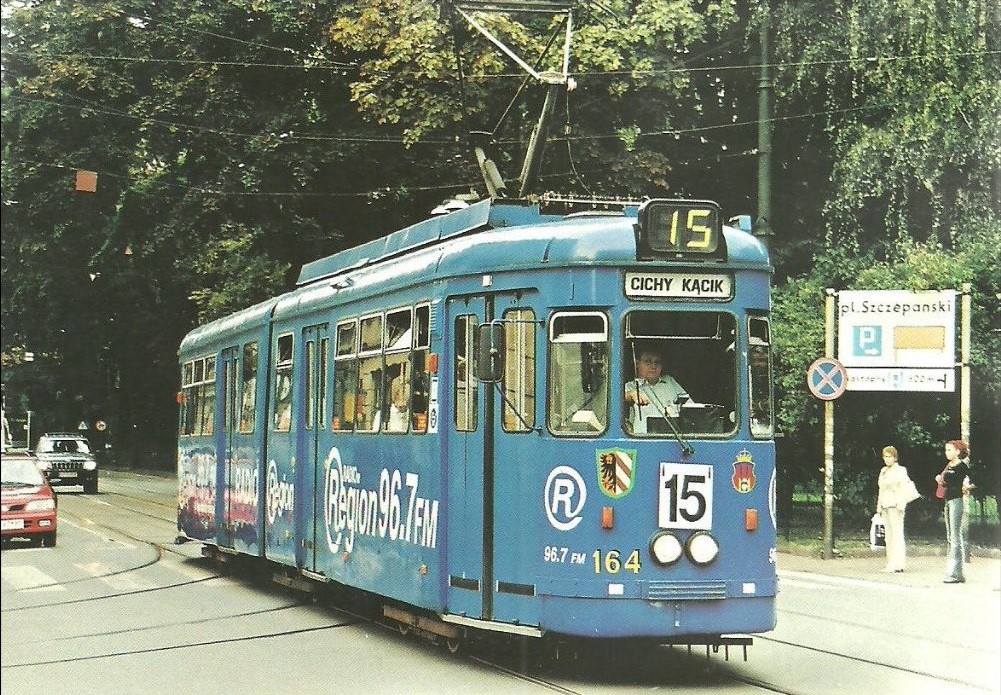 Krakova, MAN GT6 № 164