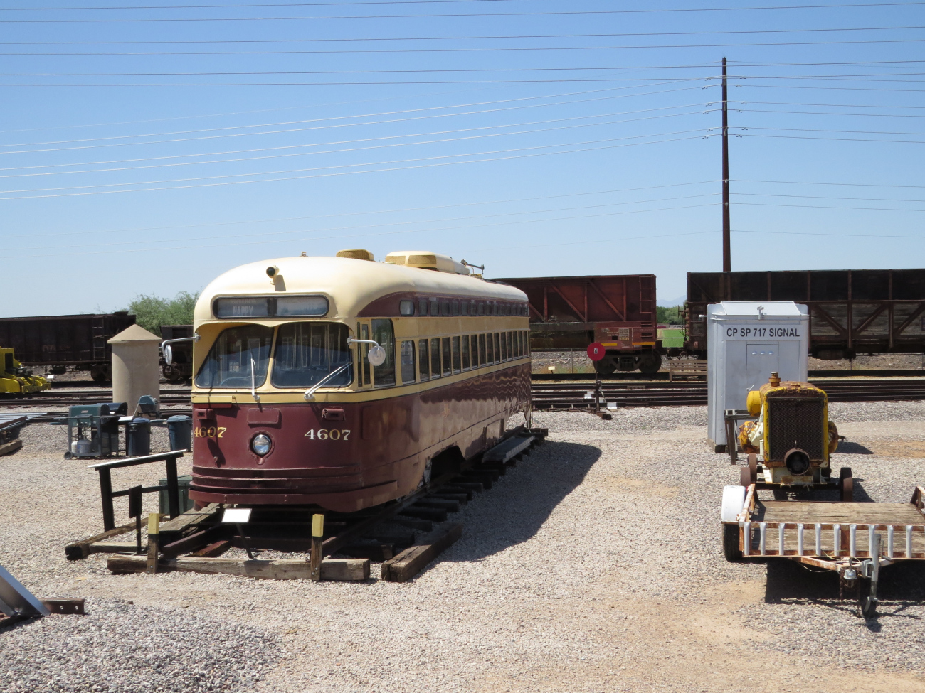 Финикс, PCC № 4607; Финикс — Железнодорожный музей Аризоны в Chandler, AZ