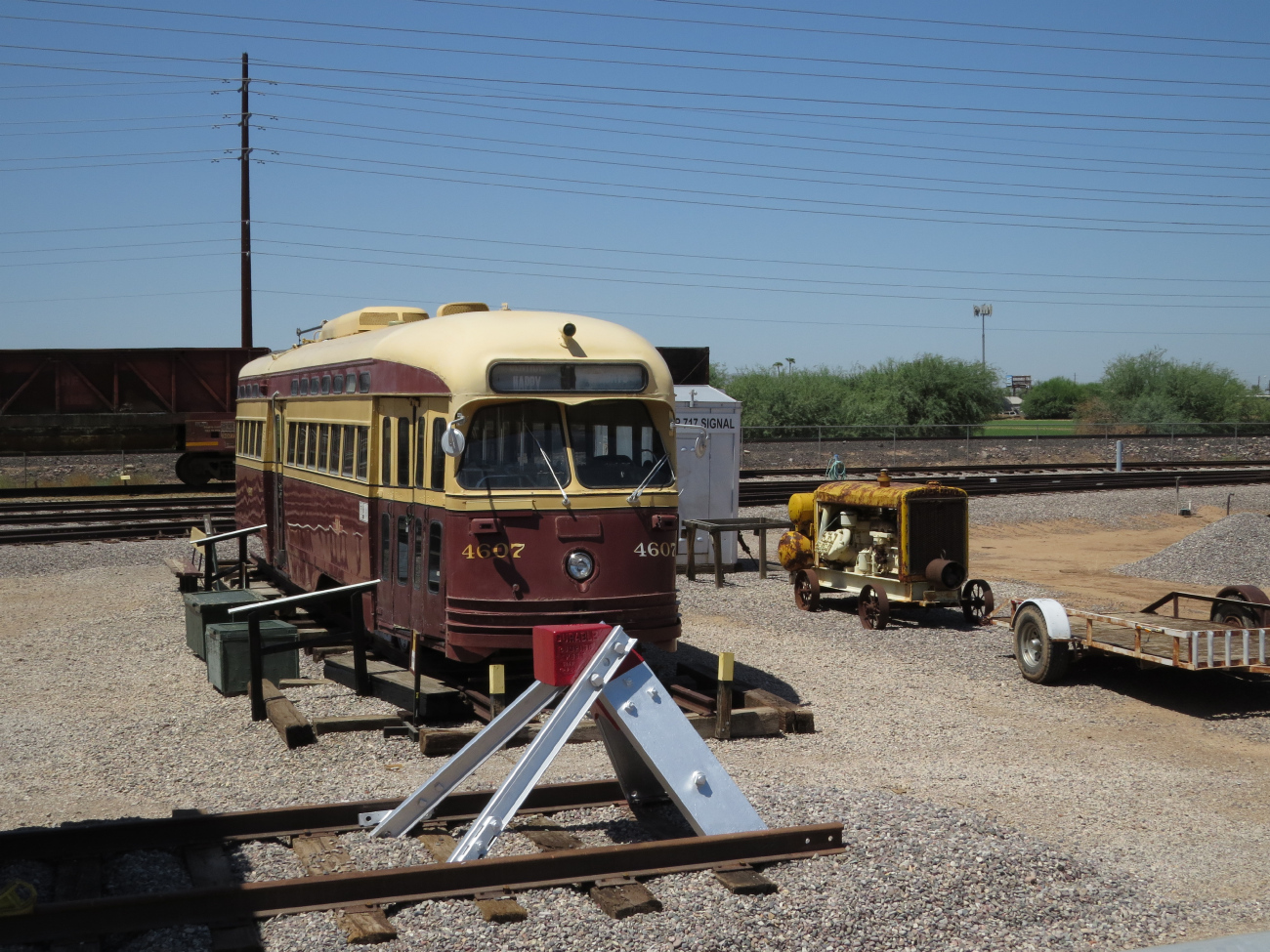 Финикс, PCC № 4607; Финикс — Железнодорожный музей Аризоны в Chandler, AZ