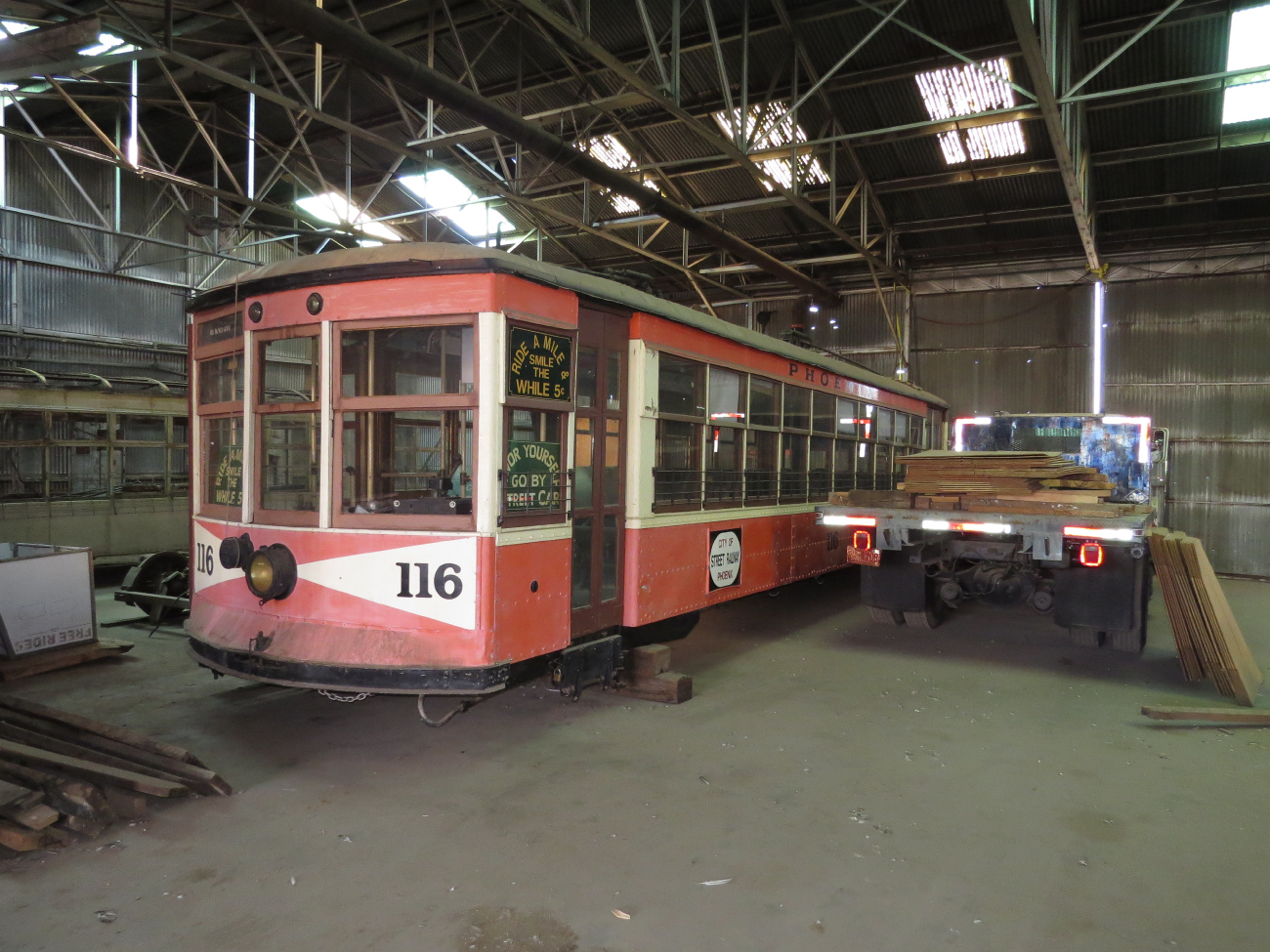 Финикс, American Car Company № 116; Финикс — Музей трамвая Аризоны